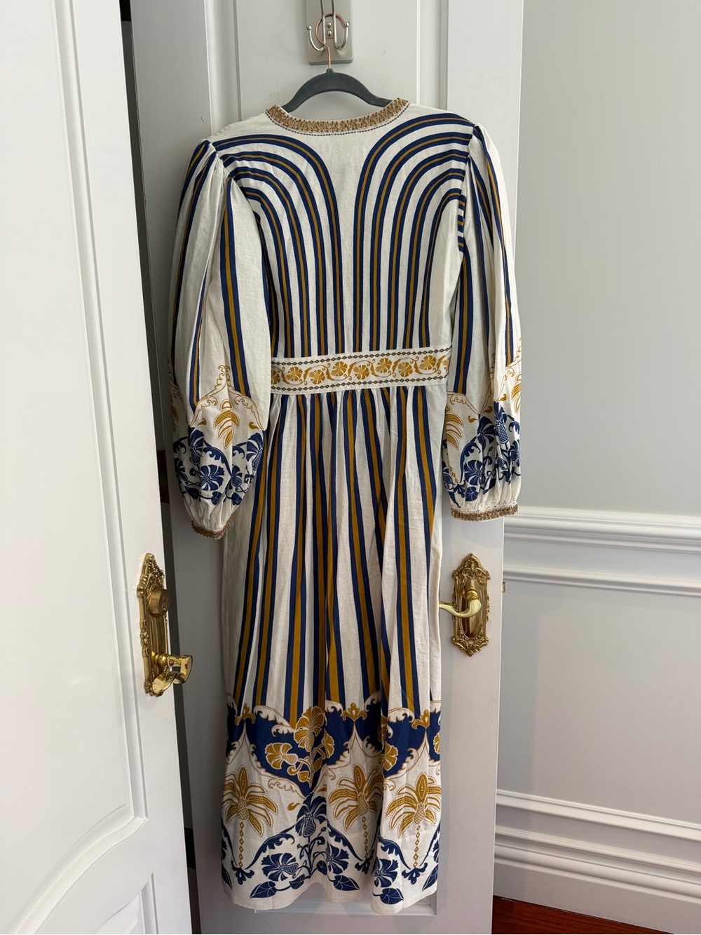 Farm Rio Off-White Pineapple Deco Maxi Dress - Picture 4 of 5